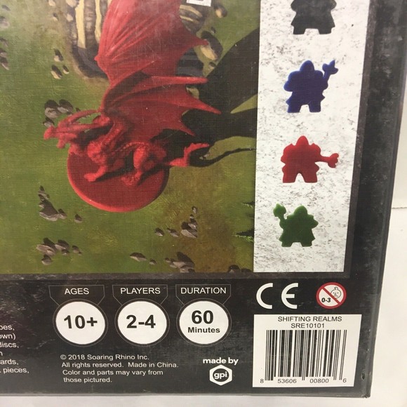 Board game Shifting Realms By Soaring Rhino Fantasy Goblin Pirate New sealed - Picture 6 of 15